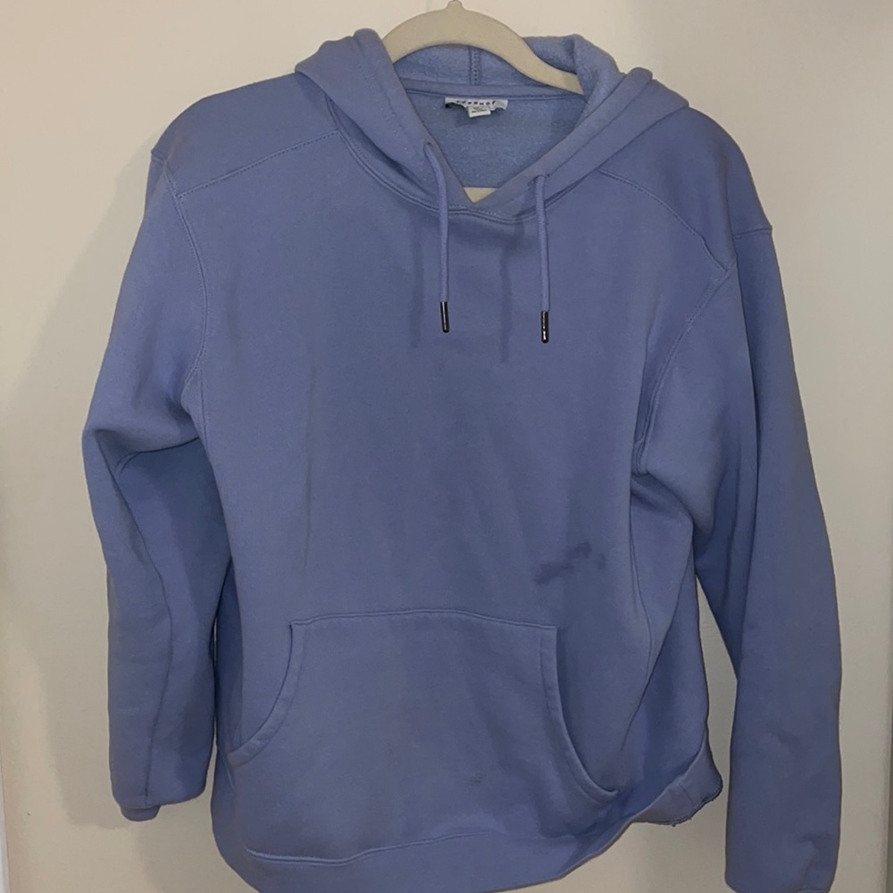 BLUE TOPSHOP HOODIE